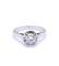 Bague 59 / Or 750 Bague Solitaire Diamant 0.85 carat 58 Facettes 170044R