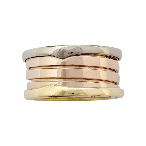 Bague 57 Bague Bulgari, "B.Zero1", trois ors. 58 Facettes 31253