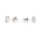 Boucles d'oreilles Boucles d'oreilles Puces Or blanc  Diamant 58 Facettes 2027465CN
