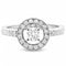 Bague 55 Bague Boucheron Ava or gris diamants 58 Facettes 61E00419