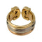 Bague 47 Bague Cartier, "C de Cartier", trois ors. 58 Facettes 31302