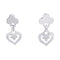 Boucles d'oreilles Boucles d'oreille O.J. Perrin, "Légendes", or blanc. 58 Facettes 32890