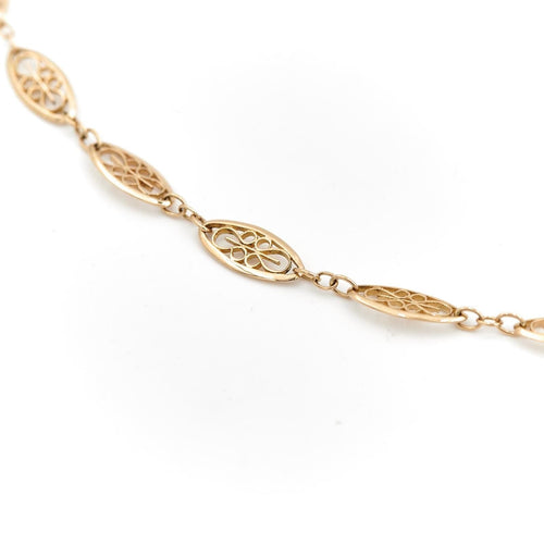 Collier Collier Or jaune 58 Facettes 1732204CN