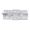 Broche Broche Art Déco en platine et diamants. 58 Facettes 32511