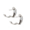 Boucles d'oreilles Boucles d'oreilles créoles diamants et aigues-marines 58 Facettes 19103