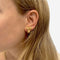 Boucles d'oreilles Boucles d'oreilles Cartier "Feuilles" or jaune et diamants. 58 Facettes 31697