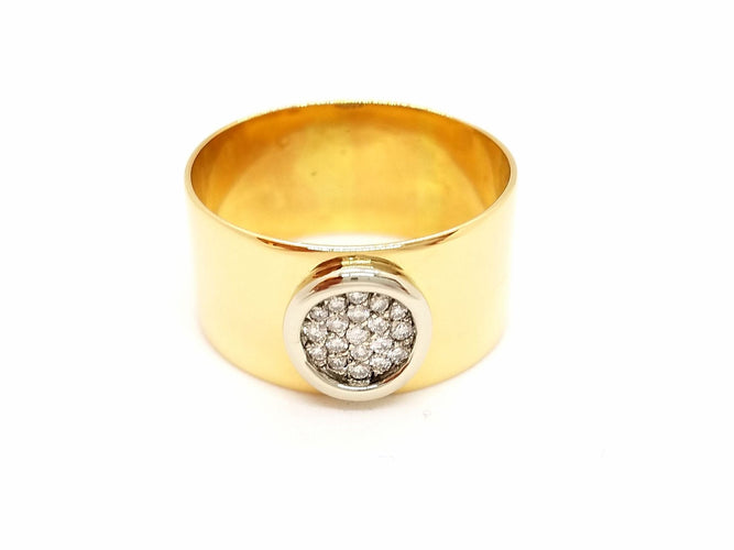 Bague 67 Bague Or jaune Diamant 58 Facettes 749001CN