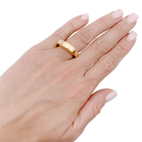 Bague 52 Bague or jaune. 58 Facettes 32803