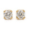 Boucles d'oreilles Boucles d'oreilles Puces Or jaune Diamant 58 Facettes 2107641CN