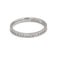 Bague 53 Mauboussin Bague Alliance Or blanc Diamant 58 Facettes 1783262CN