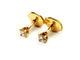 Boucles d'oreilles Boucles d'oreilles Puces Or jaune Diamant 58 Facettes 1365007CN