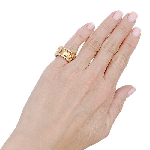 Bague 48 Bague Dior, "Gri-Gri", or jaune, diamants. 58 Facettes 33105