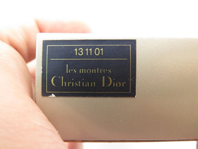 Montre vintage montre CHRISTIAN DIOR 13.11.01 mecanique 27 mm or & acier 58 Facettes 250447
