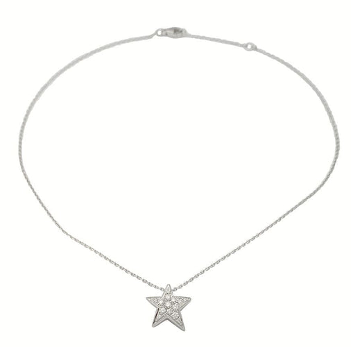 Collier Collier Chanel, "Comète Géode", or blanc, diamants. 58 Facettes 31435