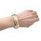 Bracelet Bracelet Cartier, "Trinity", 3 tons d'or. 58 Facettes 32107