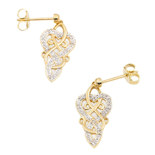 Boucles d'oreilles Boucles d'oreilles Or jaune Diamant 58 Facettes 1641815CN