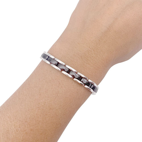 Bracelet Bracelet Chanel, "Ultra", or blanc et céramique. 58 Facettes 33537