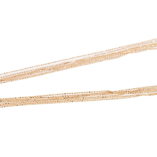 Collier Ginette NY Collier Sautoir Unchained Or rose 58 Facettes 2519838CN