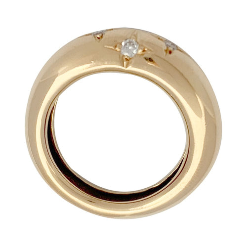 Bague 54 Bague Chaumet, "Anneau", en or jaune, diamants. 58 Facettes 32012