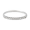 Bague 51 bague Alliance Or blanc Diamant 58 Facettes 2659054CN
