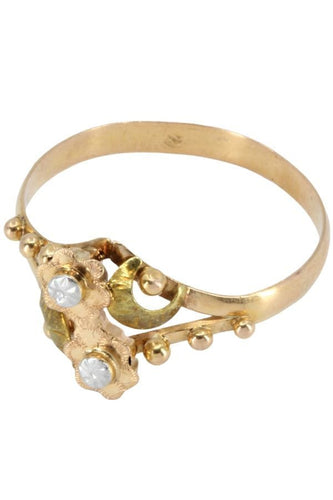 Bague BAGUE  3 ORS NAPOLÉON III 58 Facettes 049671