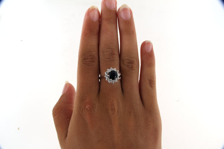 Bague Bague Marguerite Saphir 58 Facettes 6395y