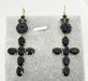 Boucles d'oreilles Dolce & Gabbana - Boucles Devotion Saphirs Jais 58 Facettes