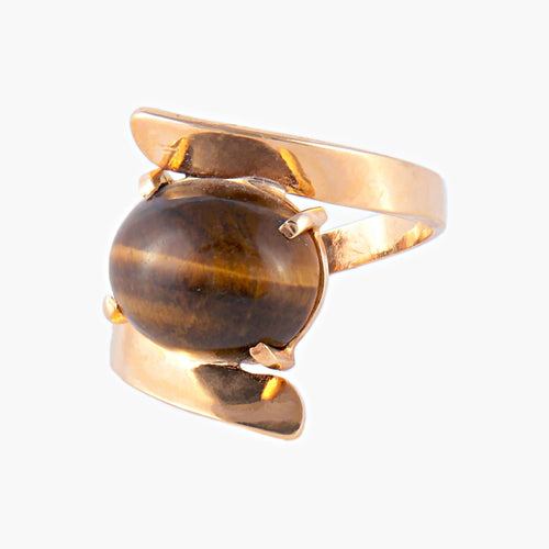 Bague 52 Bague Oeil de tigre 58 Facettes