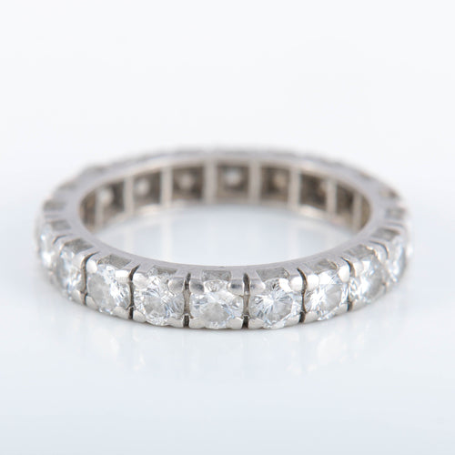 Bague 52 Alliance Platine 20 Diamants 58 Facettes 220392