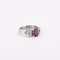Bague 51 Bague rubis, diamants 58 Facettes