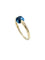 Bague POMELLATO - Bague M'ama Non M'ama topaze bleue 58 Facettes