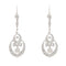Boucles d'oreilles Boucles d'oreilles anciennes or blanc diamants 58 Facettes 22-257