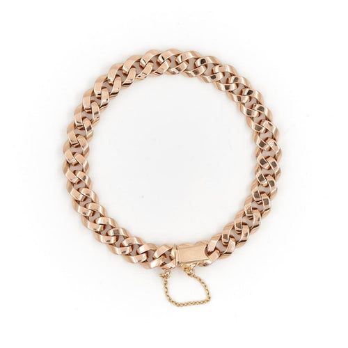 Bracelet Bracelet Maille gourmette Or rose 58 Facettes 1820053CN