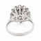 Bague 57 Bague Marguerite Or blanc Saphir 58 Facettes 2283188CN