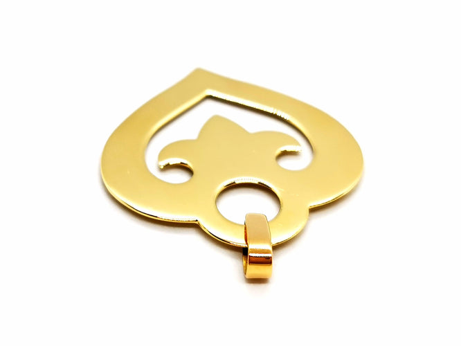 Pendentif O.J. Perrin Pendentif Coeur Légendes Or jaune 58 Facettes 1186446CN