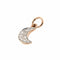 Pendentif DODO - Pendentif Lune 58 Facettes 25018