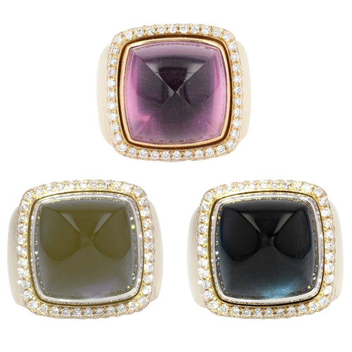 Bague 54 Bague Fred Pain de sucre or jaune diamants 58 Facettes 21-861