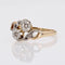 Bague 60 Bague ancienne Toi et moi 2 ors diamants 58 Facettes CV83