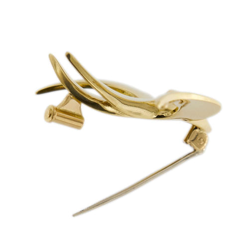 Broche Broche hirondelle diamants 58 Facettes 31448