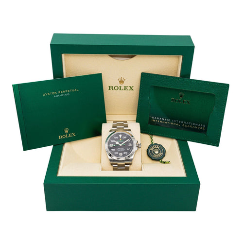 Montre Rolex Montre Air king Acier 58 Facettes 2886649RV