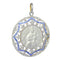 Pendentif Médaille Art déco diamants et saphirs 58 Facettes 23191-0433