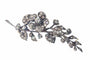 Broche Broche diamant branche fleurie 58 Facettes 23054-0122