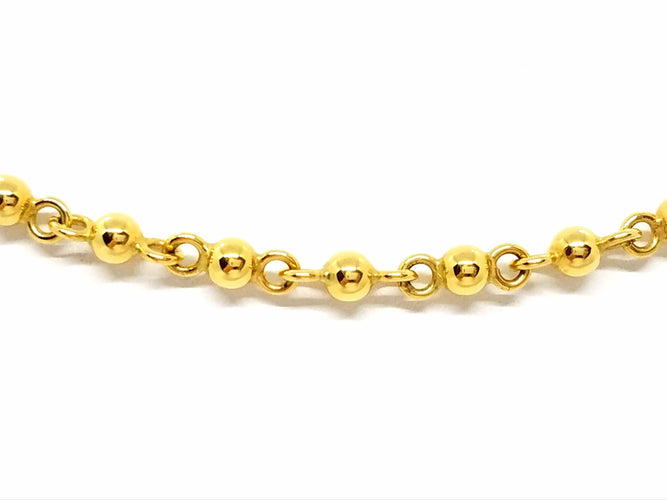 Collier Collier Boules Or jaune 58 Facettes 870904CD