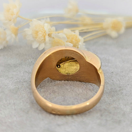 Bague Bague en or rose et diamants 58 Facettes 16026