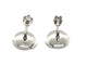 Boucles d'oreilles Boucles d'oreilles Puces Or blanc Diamant 58 Facettes 1597504CD
