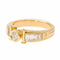 Bague 59 Bague Solitaire Or jaune Diamant 58 Facettes 2202000CN