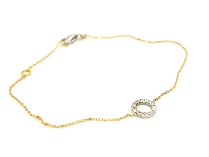 Bracelet Bracelet Graphique Or blanc Diamant 58 Facettes 579184RV