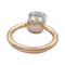 Bague 55 Bague Pomellato, "Nudo Classique", or rose et blanc, topaze. 58 Facettes 32266