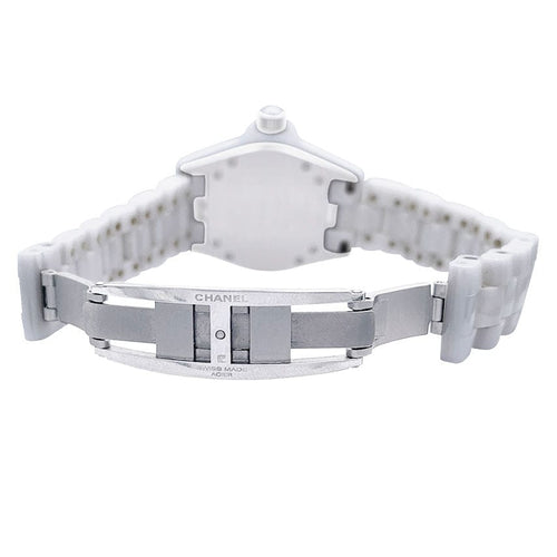 Montre Montre Chanel, "J12", céramique blanche. 58 Facettes 32757