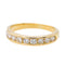 Bague 52 Bague Demi alliance Or jaune Diamant 58 Facettes 2673936CN